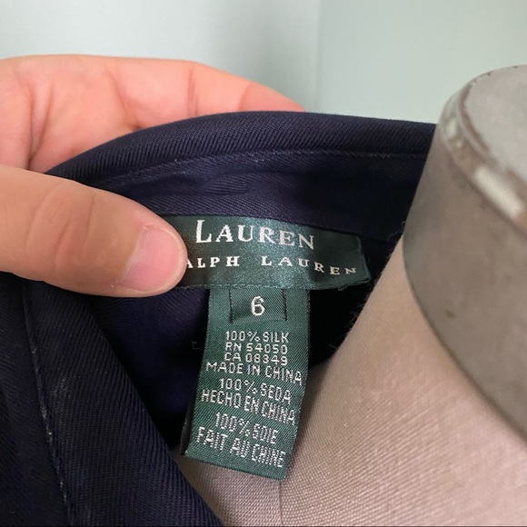 Lauren Ralph Lauren 100% silk shirt - Picture 2 of 7